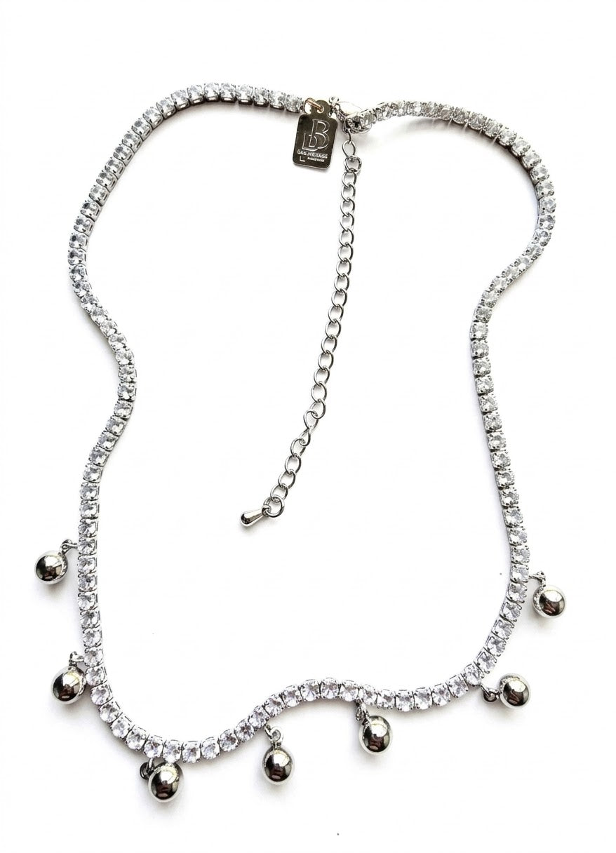 7 BLESSINGS NECKLACE SILVER