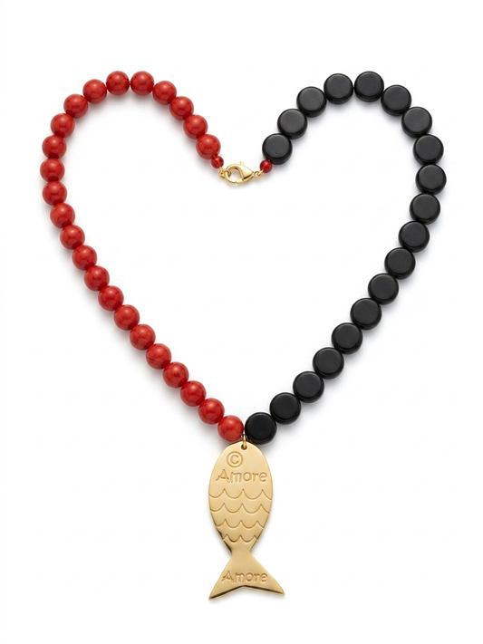 FISH AMORE NECKLACE