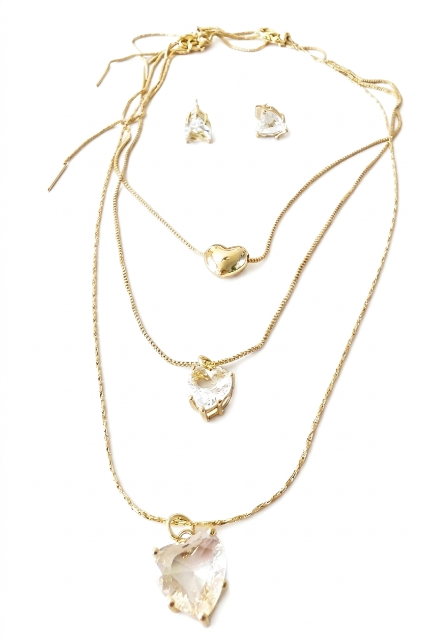 LOVE IN LAYERS SET CHOKERS