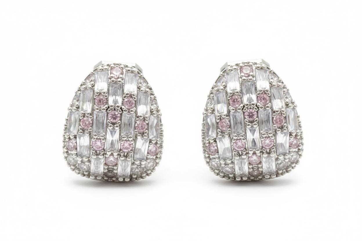 SILVER CLIP-ON EARRINGS