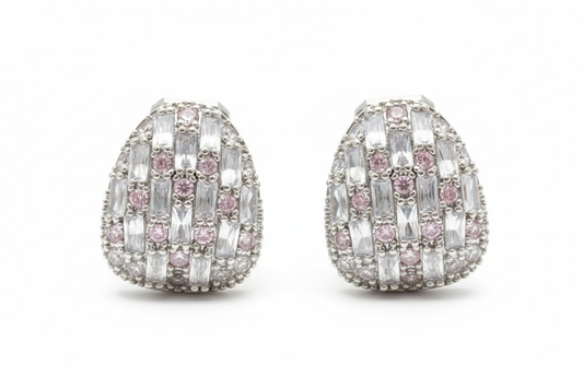 SILVER CLIP-ON EARRINGS